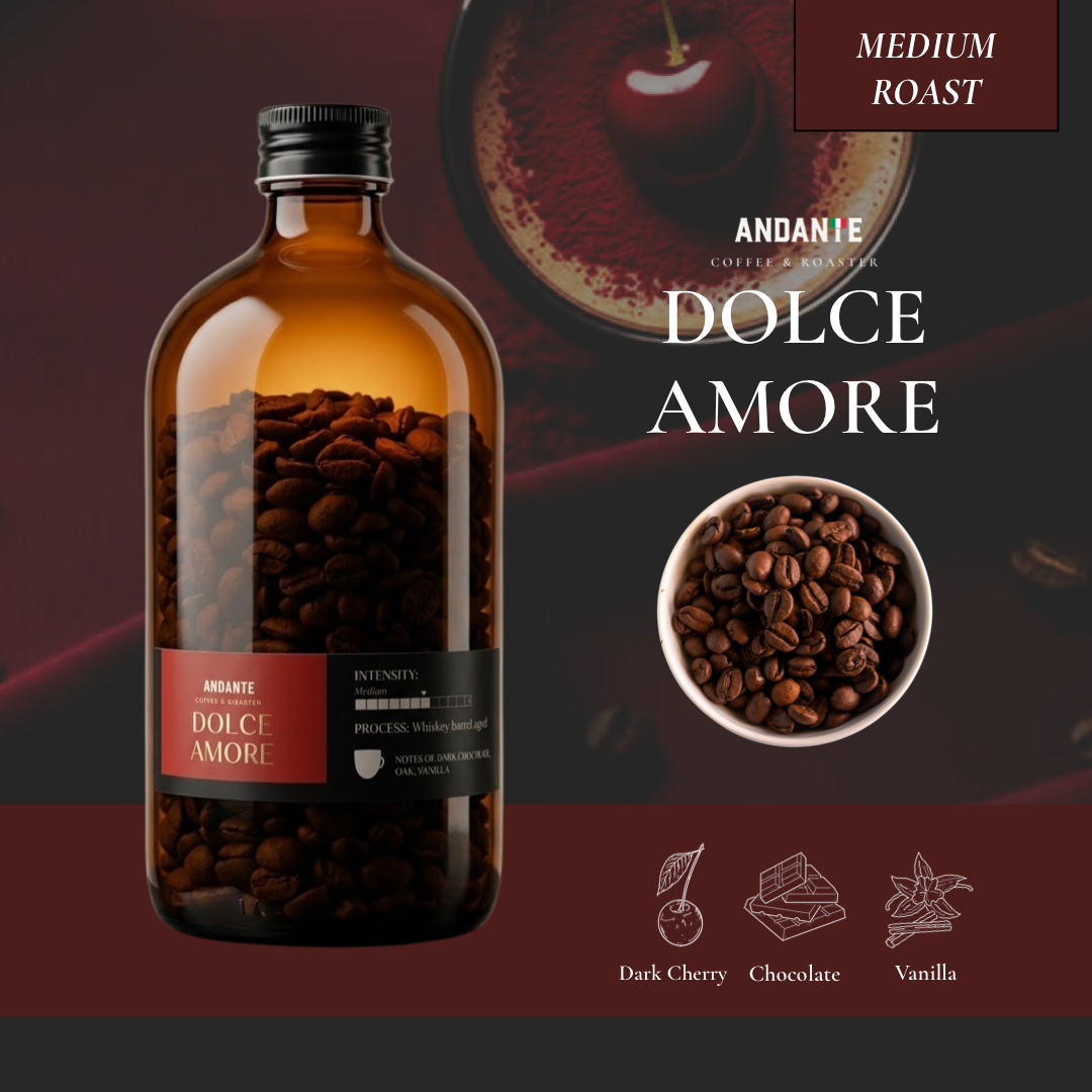 Dolce Amore Medium Roast Amber Collection 150 g.