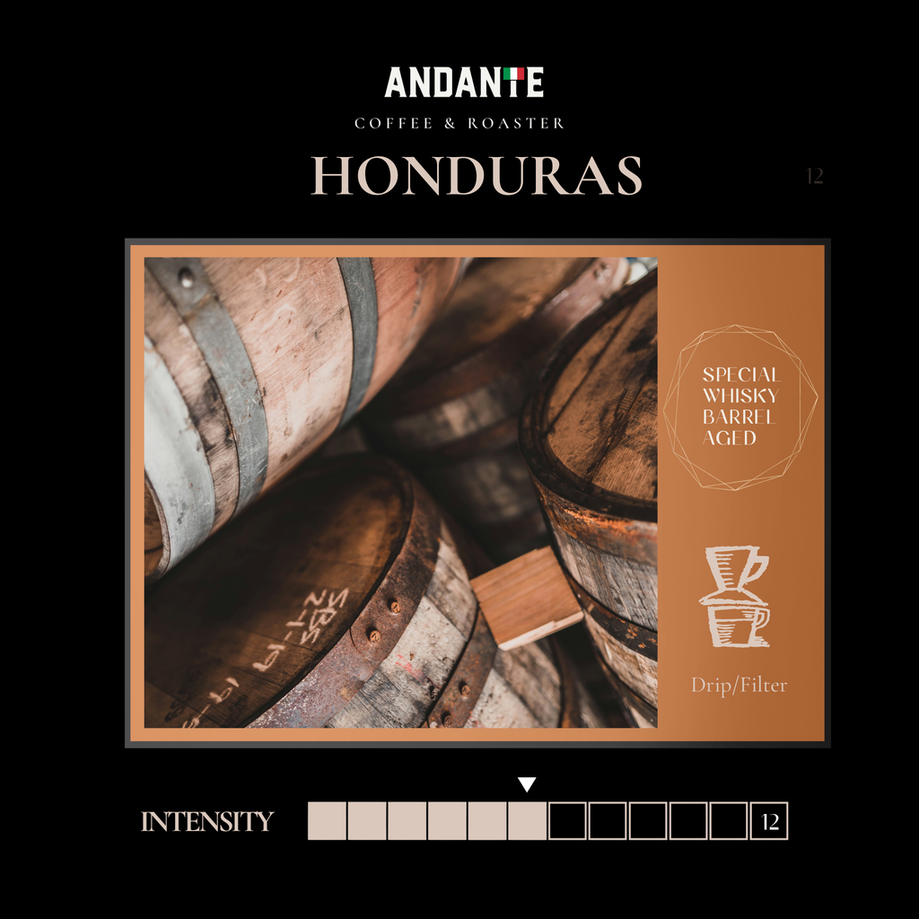 Honduras Whisky Barrel Aged Single Origin Light Roast
