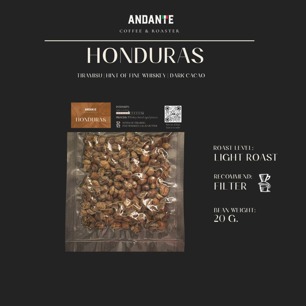 Sample roasted coffee bean 20 g.