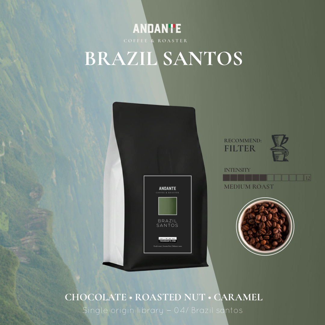 Brazil Santos Single Origin Medium Roast