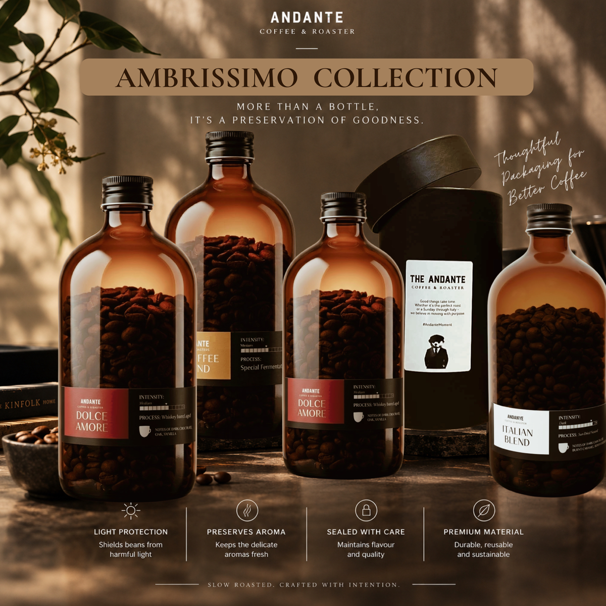 Italian Blend Dark Roast AMBRISSIMO Collection