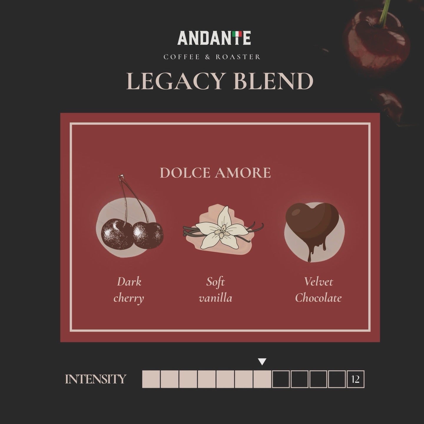 Dolce Amore Legacy Blend refill bag