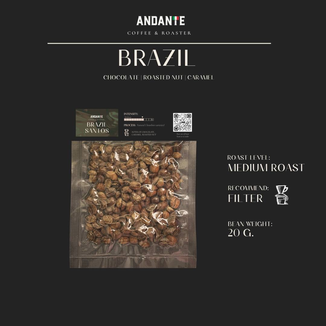 Sample roasted coffee bean 20 g.