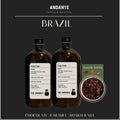 Roasted coffee bean in duo bottle pack 150 g. x2