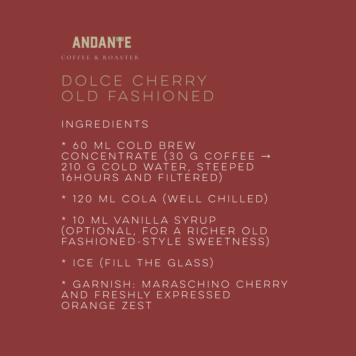 Dolce Amore Drip Box (10 sachets)