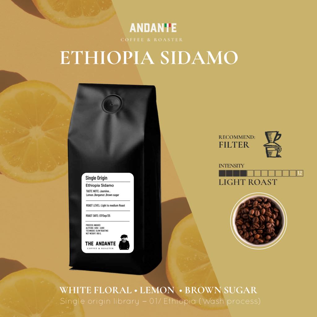 Ethiopia Sidamo Single Origin Light Roast Refill bag