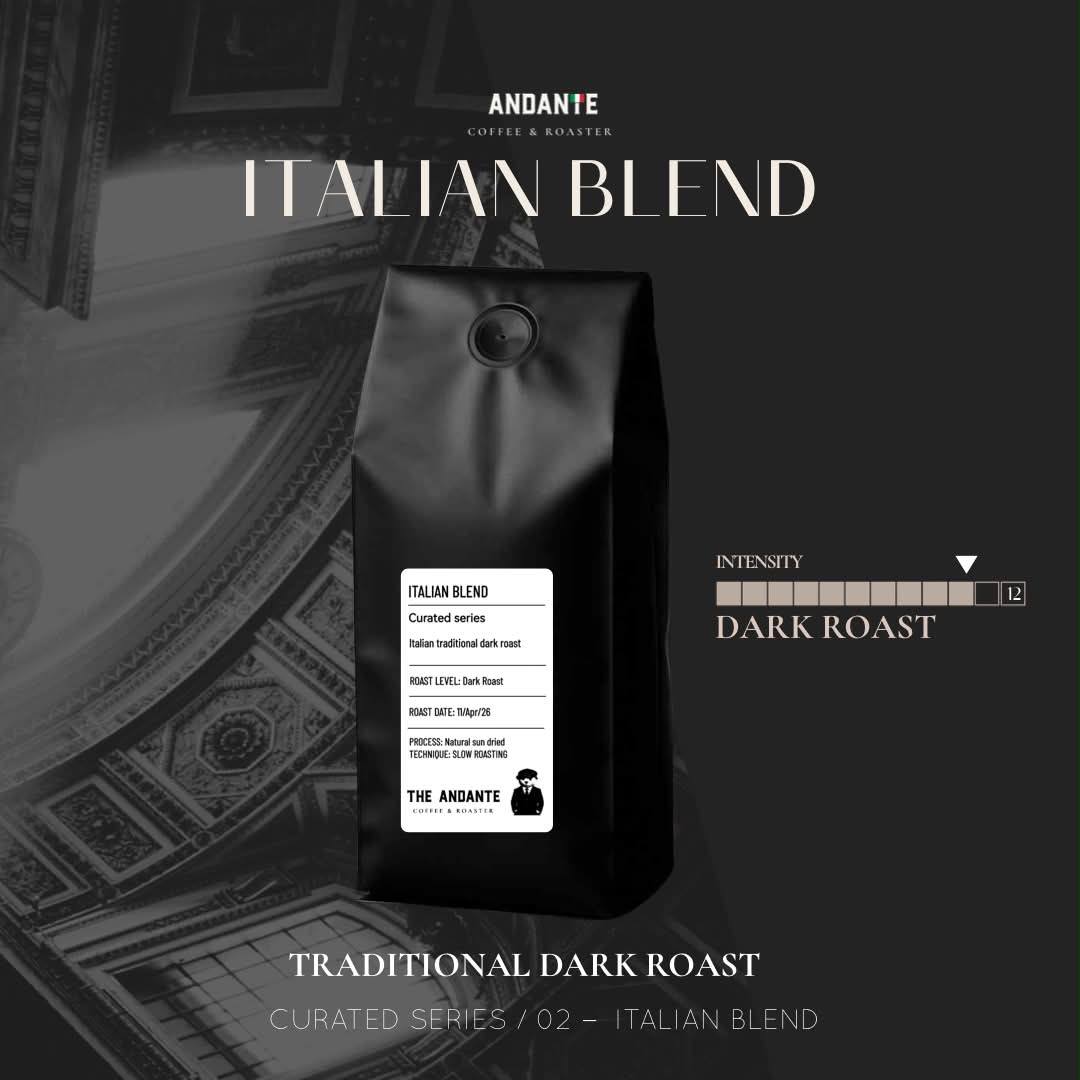 Italian Blend Curated Series traditional dark roast